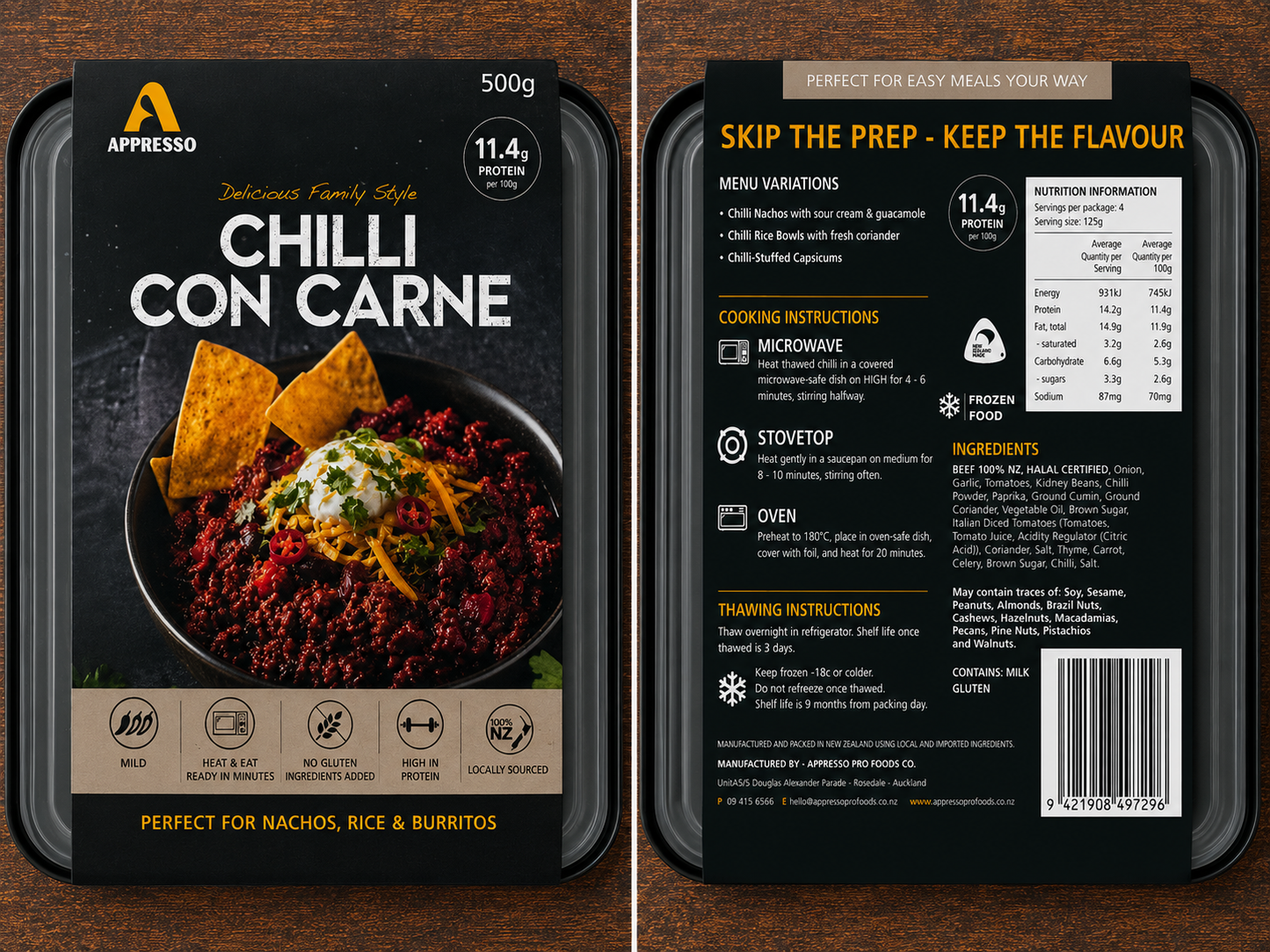Family Style Chilli Con Carne