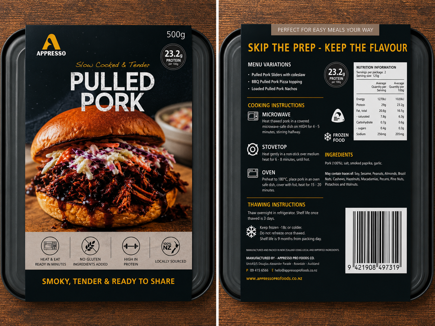 Slow Cooked Tender Pulled Pork