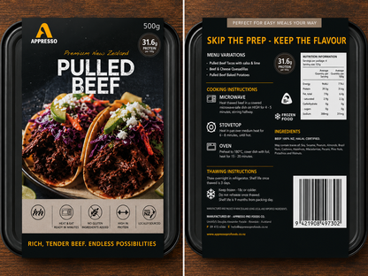Premium New Zealand Pulled Beef