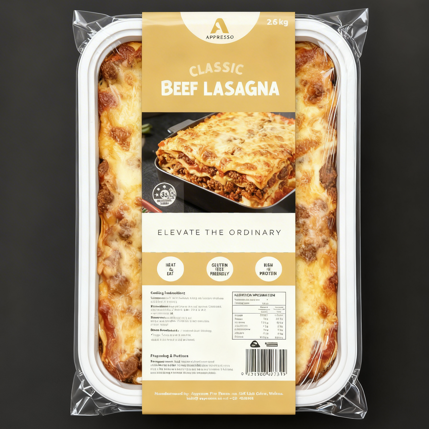 Slow-baked Beef Lasagna